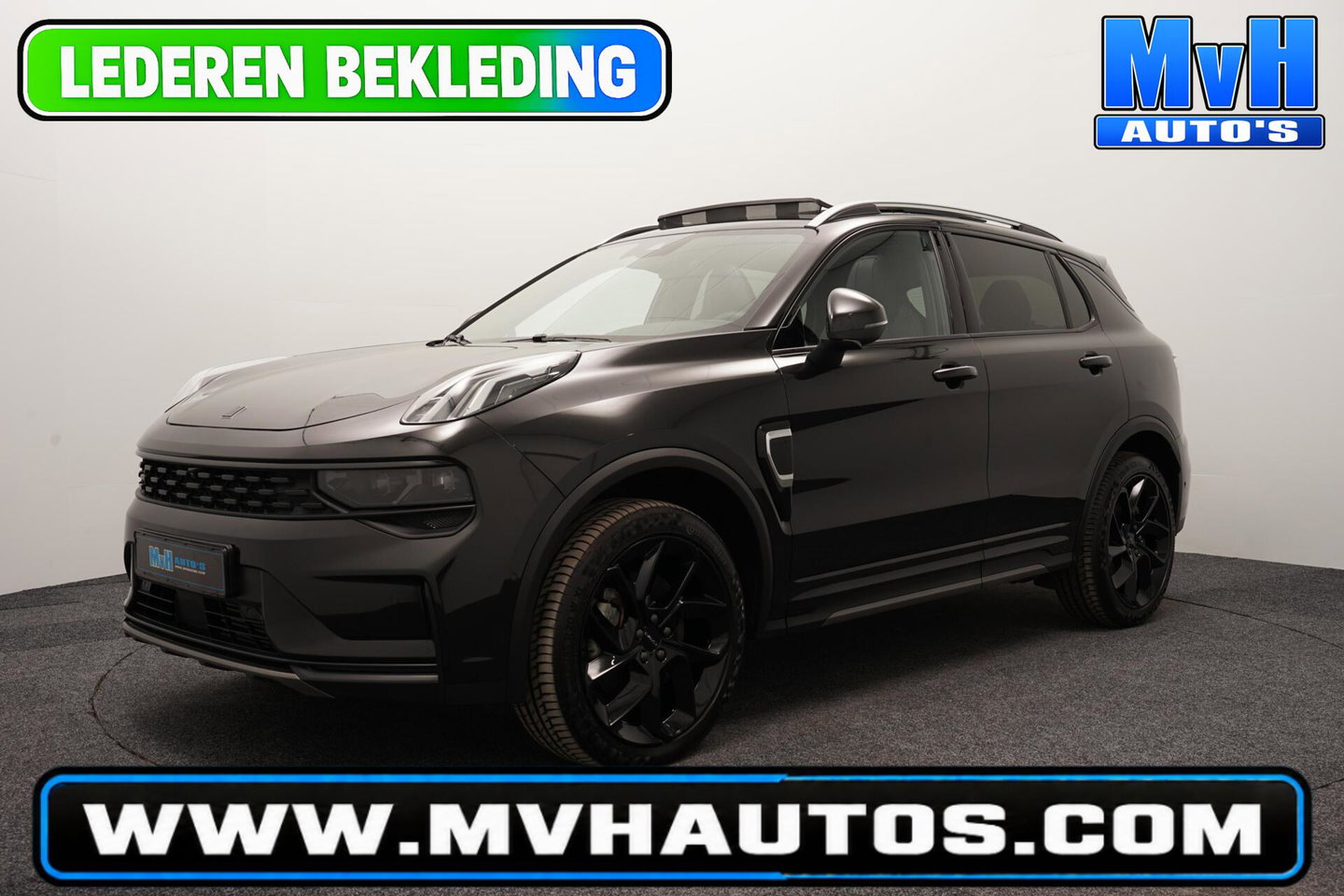 Lynk & Co 01 1.5 PHEV|FULL BLACK XL|ZWARTE.HEMEL|LEER|PANO