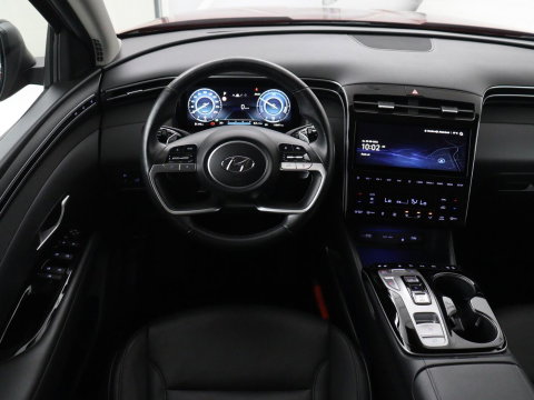 Hyundai Tucson 1.6 T-GDI PHEV Premium 4WD | SOH 96,9% | Memory | Leder | Stuur/stoel verwarming | Stoel ventilatie | Adaptive cruise | 360 camera | Park assist | Achterbank verwarming | Climate control