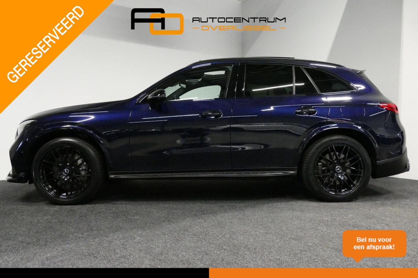 Mercedes-Benz GLC 300e 4MATIC AMG Line / GLC63s AMG diffuser / Panamericana Grille / Achterasbesturing / Panoramadak / Luchtvering / Elektr. verstelbare stoelen (memory) / Burmester 3D Surround Sound / Digital Light (laser) / HUD / Rondomzichtcamera / Apple Carplay - Andro