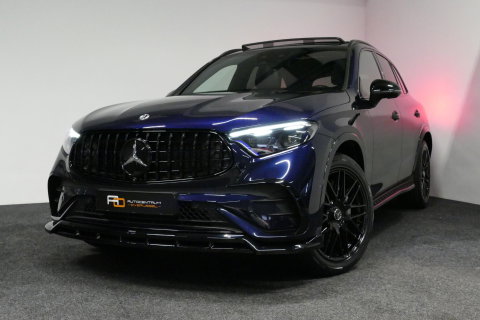 Mercedes-Benz GLC 300e 4MATIC AMG Line / GLC63s AMG diffuser / Panamericana Grille / Achterasbesturing / Panoramadak / Luchtvering / Elektr. verstelbare stoelen (memory) / Burmester 3D Surround Sound / Digital Light (laser) / HUD / Rondomzichtcamera / Apple Carplay - Andro