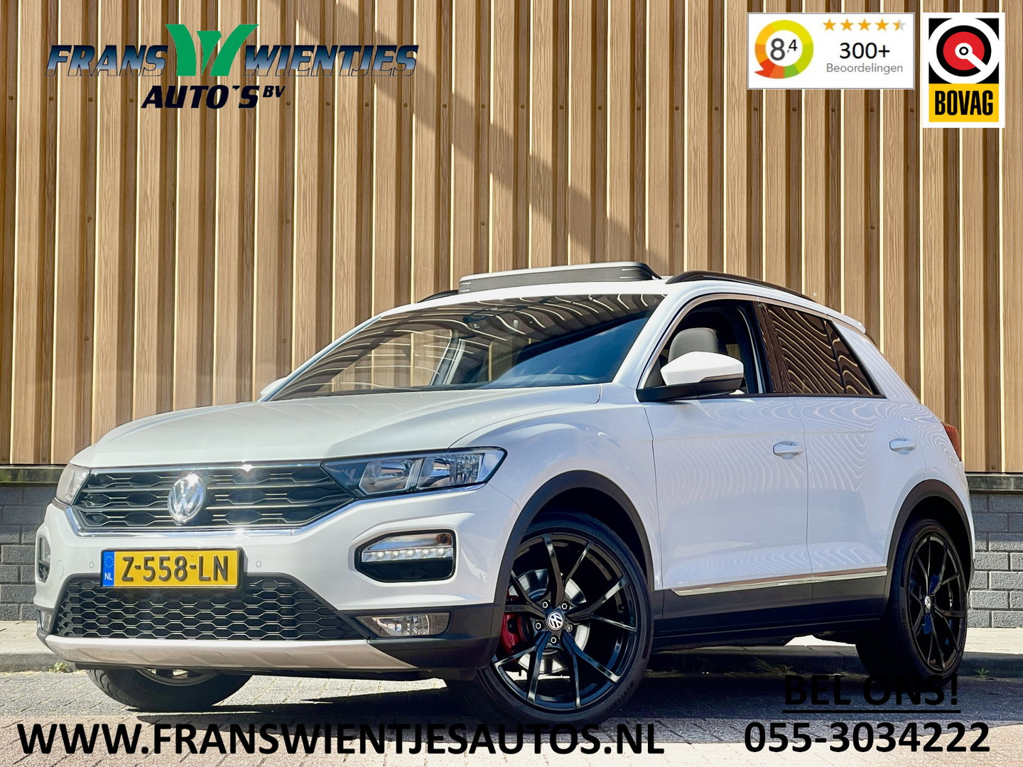 Volkswagen T-Roc 2.0 TSI 4Motion Sport | 191 PK! | Panoramadak | Adaptive Cruise Control | Rijmodus Regeling | Lane Assist | Dodehoeksensor | Navigatie | Stoelverwarming | LED |