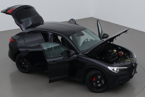 Alfa Romeo Stelvio 2.0 T AWD Super | ACC | Elektrische Stoelen+Memory | Stoel+Stuurverwarming | Camera | Dodehoekdetectie | Elektrische Achterklep | Leder
