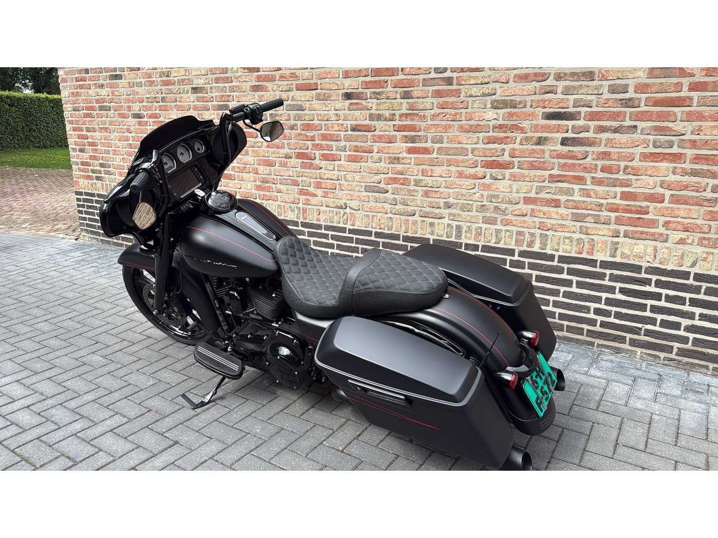 Harley Davidson 103 FLHX Street Glide 21INCH APE Mat Zwart Blackout Streetglide