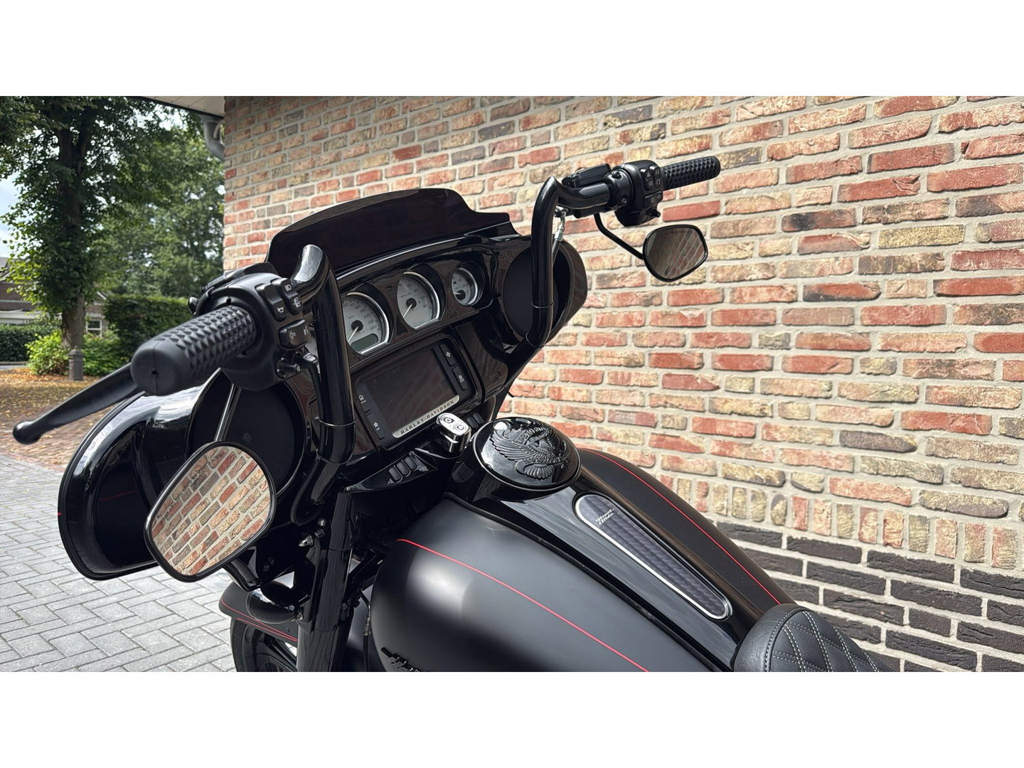 Harley Davidson 103 FLHX Street Glide 21INCH APE Mat Zwart Blackout Streetglide