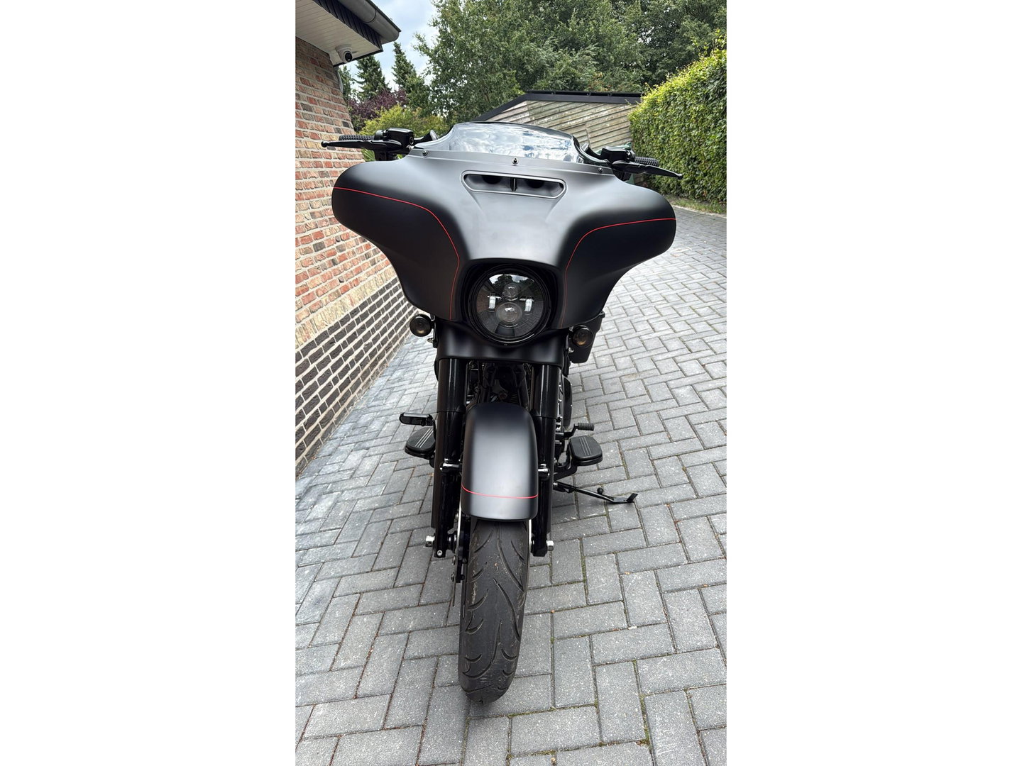 Harley Davidson 103 FLHX Street Glide 21INCH APE Mat Zwart Blackout Streetglide