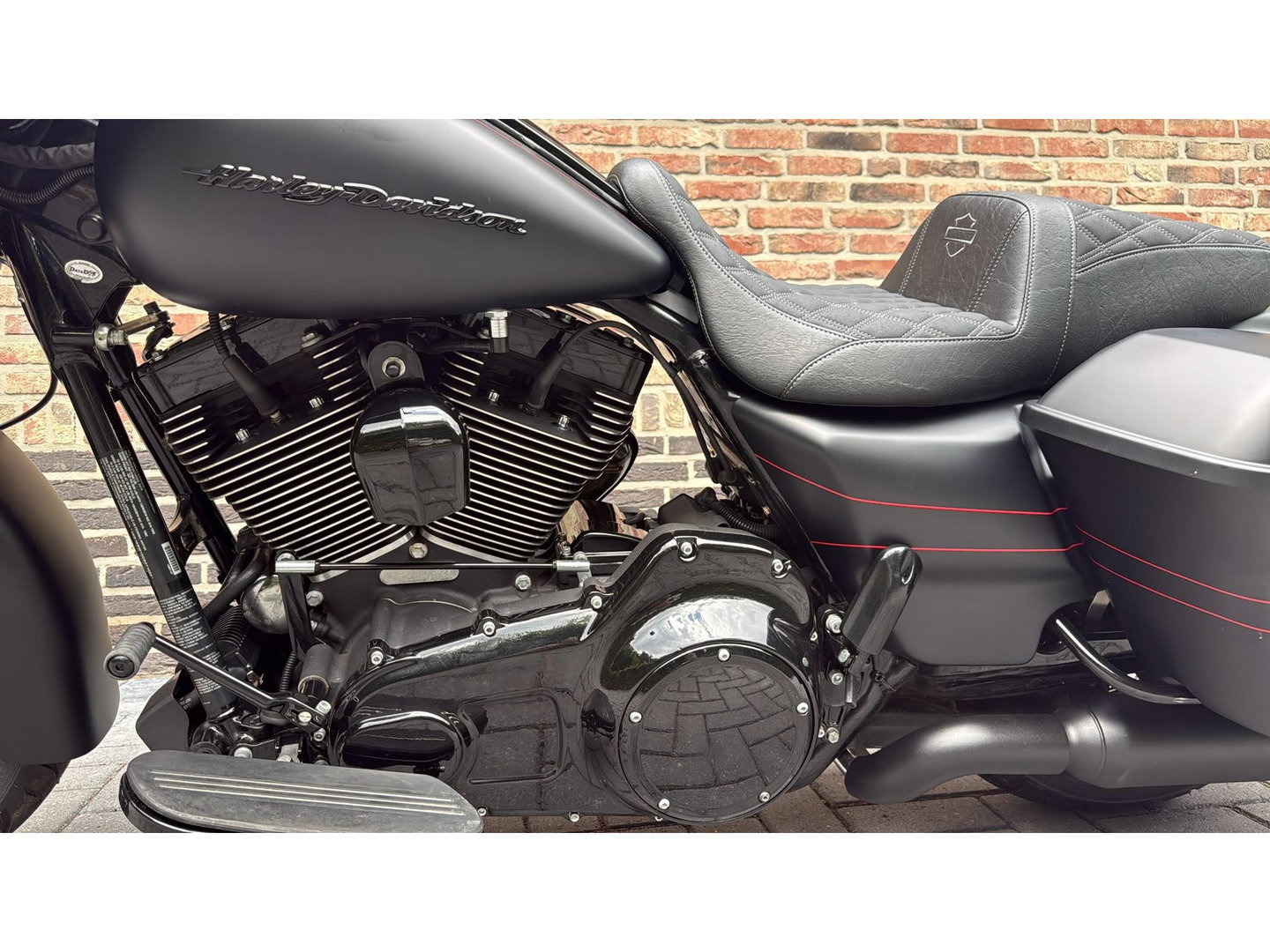 Harley Davidson 103 FLHX Street Glide 21INCH APE Mat Zwart Blackout Streetglide