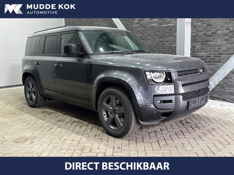 Land Rover Defender 110 P300e X-Dynamic HSE | Luchtvering | Stoelventilatie | Trekhaak | 360° Camera | Meridian | Stoel+Stuurverwarming | ACC