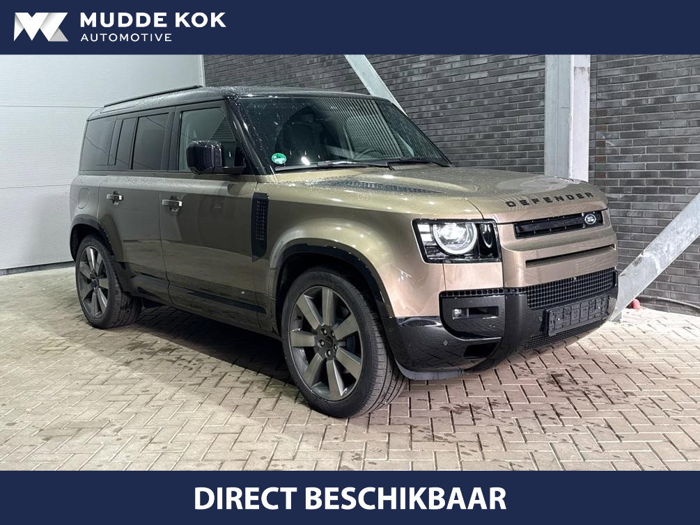 Land Rover Defender 2.0 P300e 110 X-Dynamic HSE | Luchtvering | Trekhaak | Stoelventilatie | Panoramadak | 360° Camera | Koelkast | 22 Inch