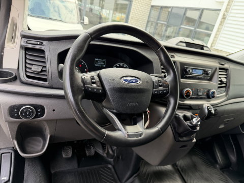 Ford Transit Custom 340 2.0 TDCI 130pk L2H1 Trend / vaste prijs rijklaar € 18.950 ex btw / lease vanaf € 319 / Sortimo ingerichte laadruimte / Victron omvormer / airco / cruise / dakdragers / trekhaak!
