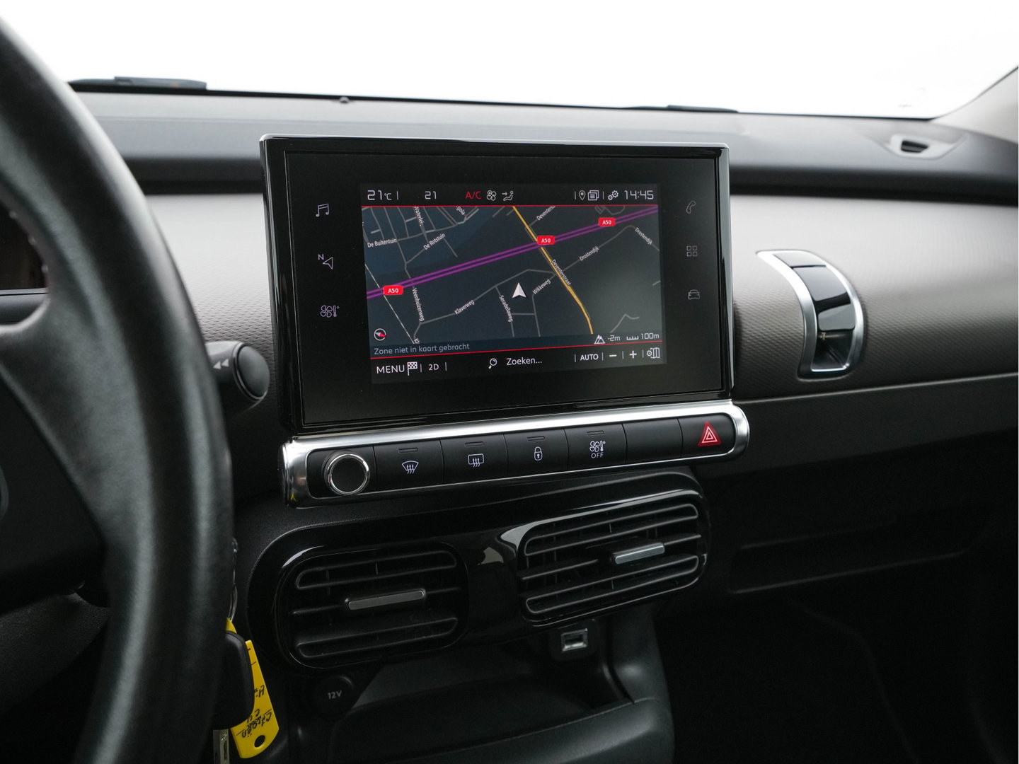 Citroën C4 Cactus 1.5 BlueHDi Business (INCL-BTW) *NAVI-FULLMAP | COMFORT-SEATS | PRIVACY-GLASS | DAB+ | ECC | PDC | CRUISE | CARPLAY | DIGI-COCKPIT | TOWBAR | 16''ALU*