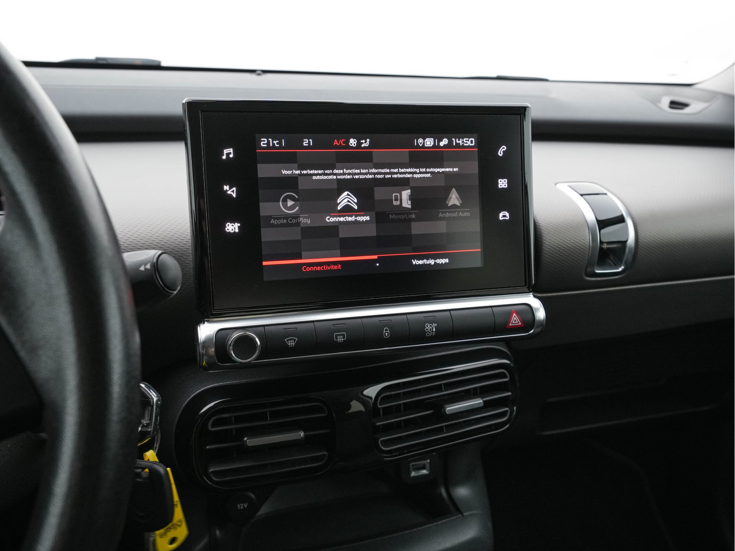 Citroën C4 Cactus 1.5 BlueHDi Business (INCL-BTW) *NAVI-FULLMAP | COMFORT-SEATS | PRIVACY-GLASS | DAB+ | ECC | PDC | CRUISE | CARPLAY | DIGI-COCKPIT | TOWBAR | 16''ALU*