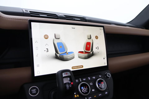 Land Rover Defender P300e 110 X-Dynamic HSE | HERITAGE 22 inch | ClearSight | Meridian Surround | Head-Up | ACC | Panoramadak | Trekhaak