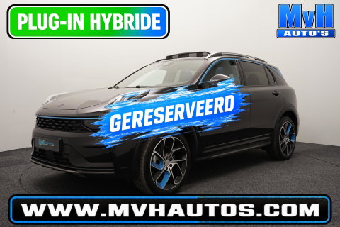 Lynk & Co 01 1.5 PHEV|ZWARTE.HEMEL|360ºCAM|PANO|262PK|SOH98%