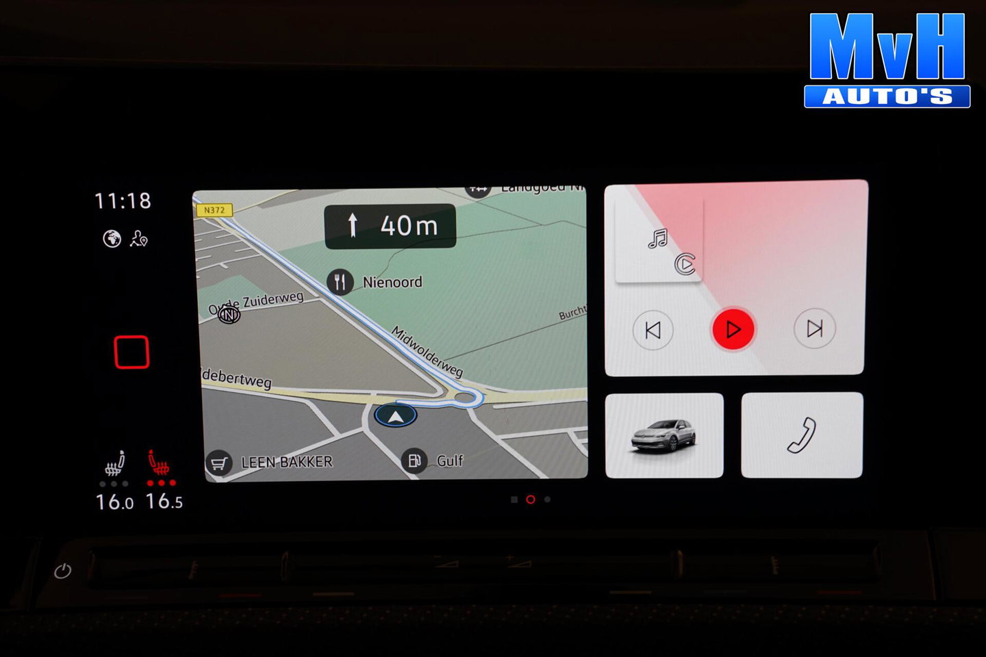 Volkswagen Golf 1.5 eTSI R-Line|STOEL/STUUR.VERW|CARPLAY|LED