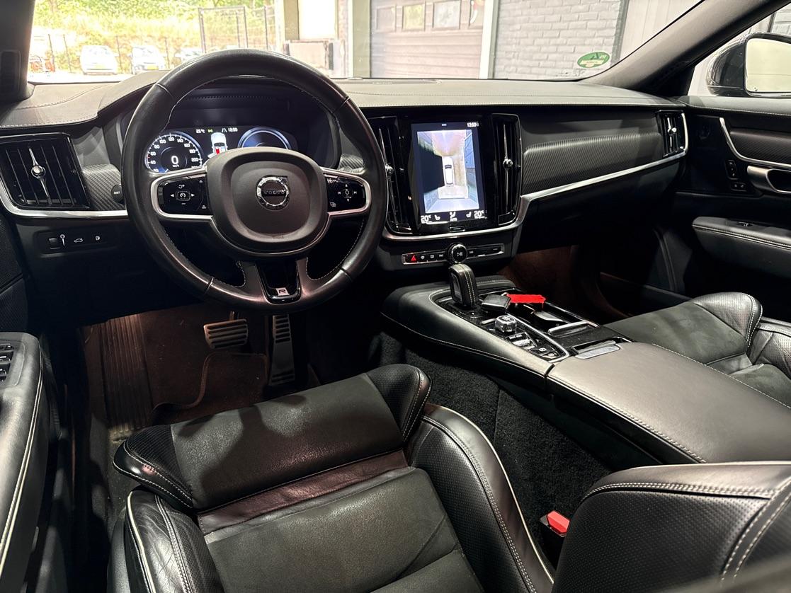 Volvo V90 T8 AWD R-Design | Luchtvering | Harman/Kardon | Trekhaak | 360° Camera | BLIS | Standkachel | 20 Inch | ACC