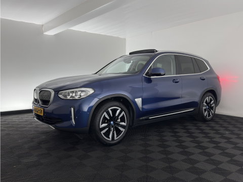 BMW iX3 Executive 80 kWh [3-Fase-11kW] {SoH-99%} (INCL.BTW) Aut. *PANO | LEATHER | ADAPTIVE-CRUISE | FULL-LED | MEMORY-PACK | BLIND-SPOT | DIGI-COCKPIT | HEATED-COMFORTSEATS | CAMERA | DAB+ | NAVI-FULLMAP | TOWBAR | 19''ALU*
