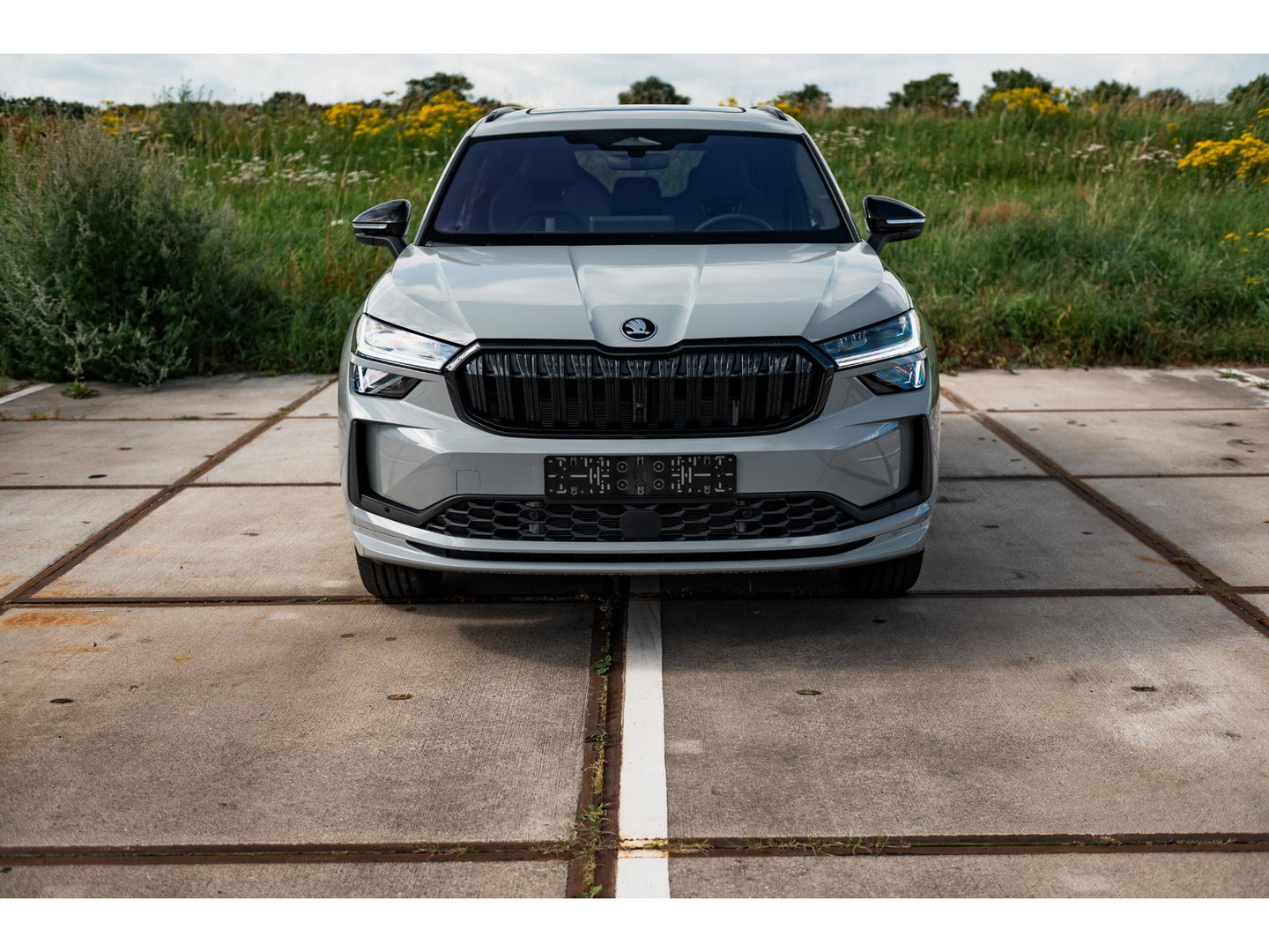 Škoda Kodiaq 1.5 TSI PHEV Sportline | PANO | TREKHAAK | 20" VELGEN | STEEL GREY