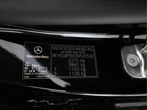 Mercedes-Benz CLA-Klasse 250 e Star Edition [3-Fase-11kW] {SoH-97%} (INCL.BTW) Aut. *PANO | LEATHER-MICROFIBRE | FULL-LED | HEATED-SPORTSEATS | AMBIENT-LIGHT | DIGI-COCKPIT | DAB+ | NAVI-FULLMAP | CAMERA | PRIVACYGLASS | SHIFTPADDLES | 18''ALU*