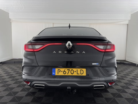 Renault Arkana 1.6 E-Tech Hybrid 145 R.S. Line (Plug-in) (INCL-BTW) Aut. *LEATHER-FABRIC | FULL-LED | BLINDSPOT | CAMERA | BOSE-SOUND | HEATED-SPORTSEATS | KEYLESS | AMBIENTLIGHT | DIGI-COCKPIT | PRIVACY-GLASS | NAVI-FULLMAP | ECC | ADAPTIVE-CRUISE