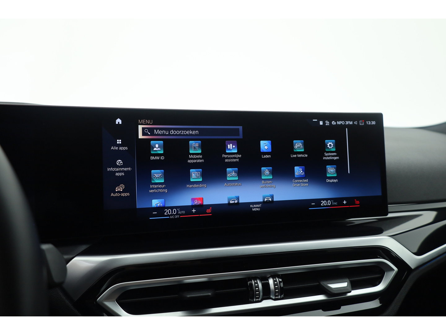BMW 3-serie 330e M-Sport | Rijklaar! | Widescreen | ShadowLine | HUD | Dodehoek | Leder | Stuur-Stoelverw. | Nav+App.Connect | Sfeerverl. | Elek. Klep | LED | Rijmodus | Cruise V