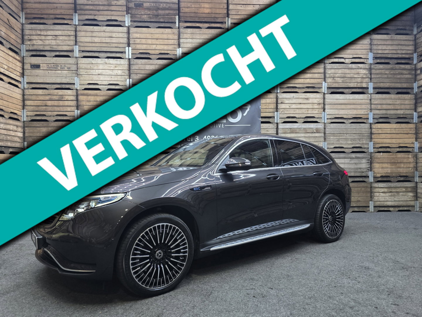 Mercedes-Benz EQC 400 4MATIC AMG Line 80 kWh Pano Advance Clima Cruise 20"LM