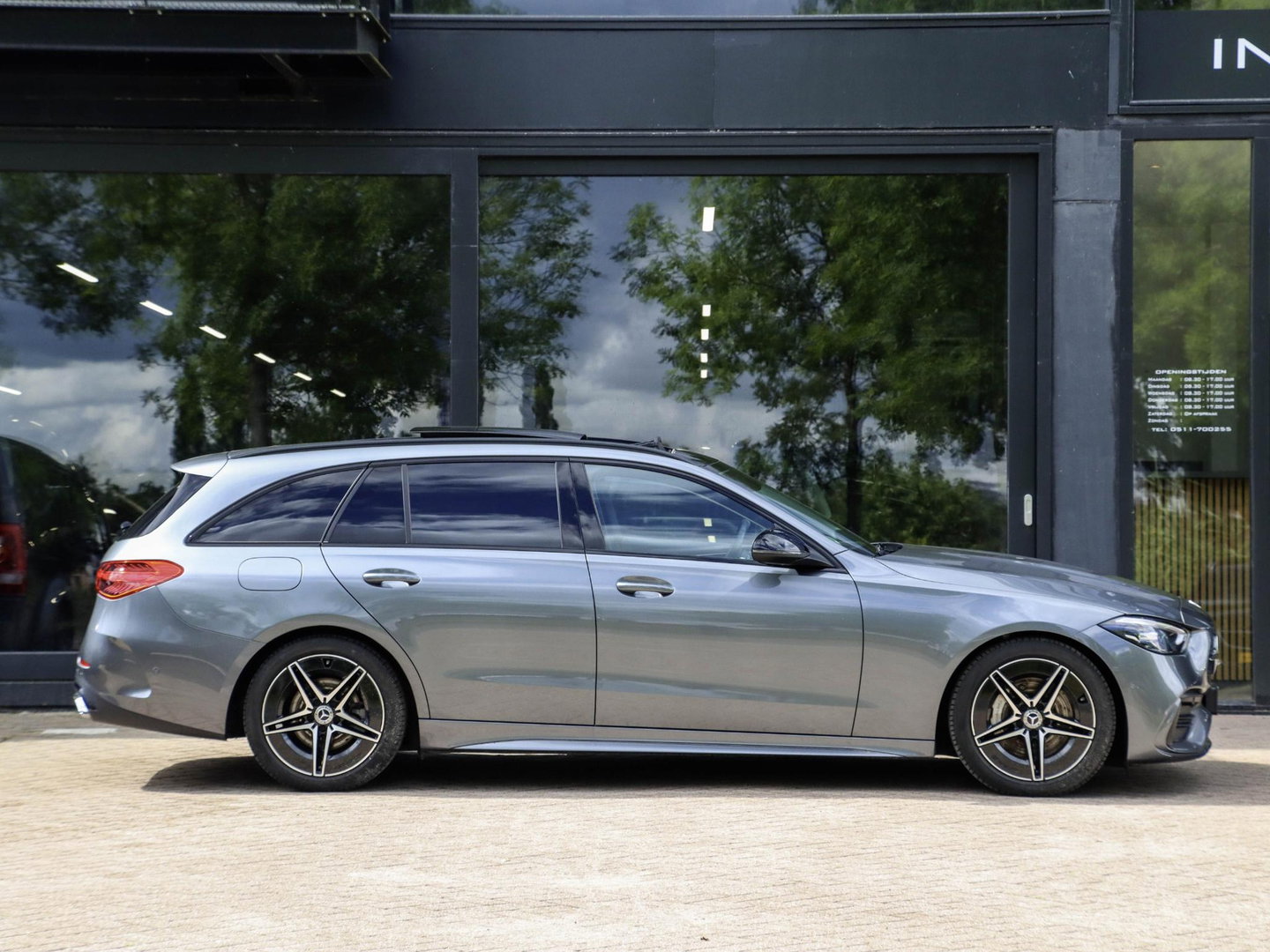 Mercedes-Benz C-Klasse 180 AMG Line Pano Wegkl.Trekhaak Sfeerverlichting