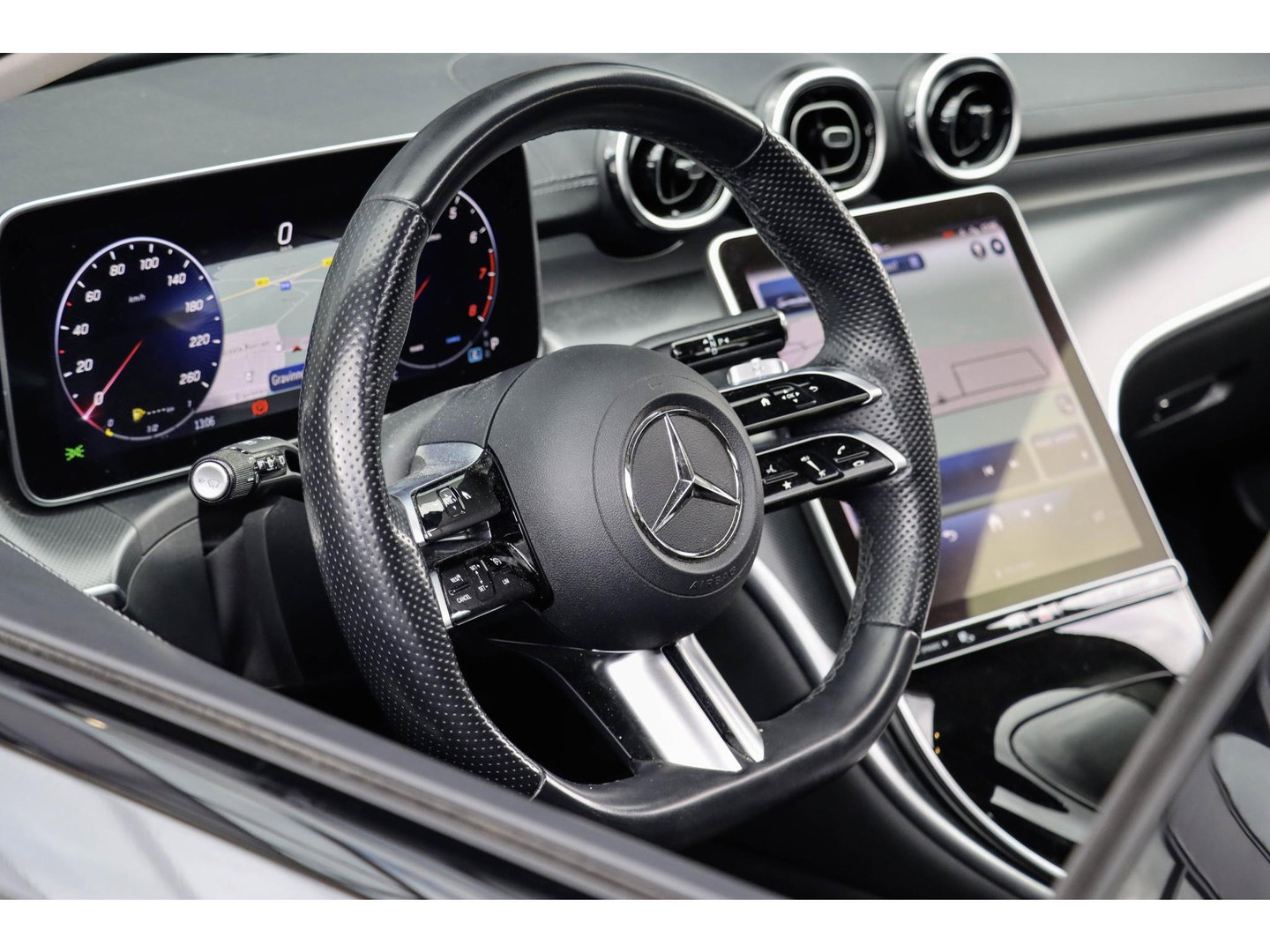 Mercedes-Benz C-Klasse 180 AMG Line Pano Wegkl.Trekhaak Sfeerverlichting