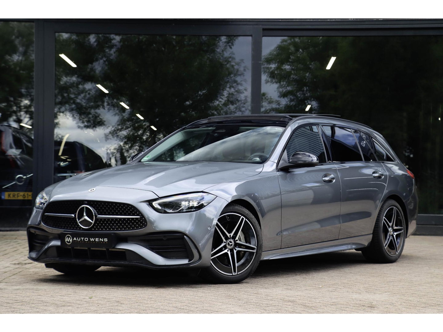Mercedes-Benz C-Klasse 180 AMG Line Pano Wegkl.Trekhaak Sfeerverlichting