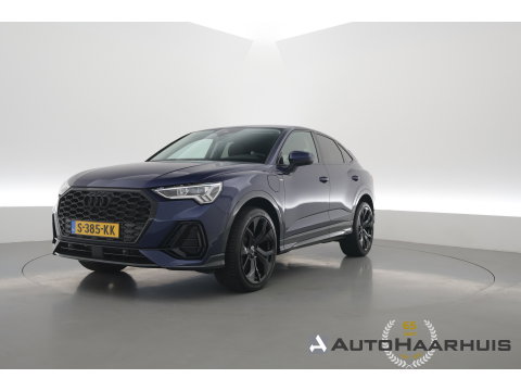 Audi Q3 Sportback 45 TFSI e S Line | Elek. Trekhaak | Camera | 20'' | Adapt. Cruise | NAV + CarPlay | Stoelverw. |