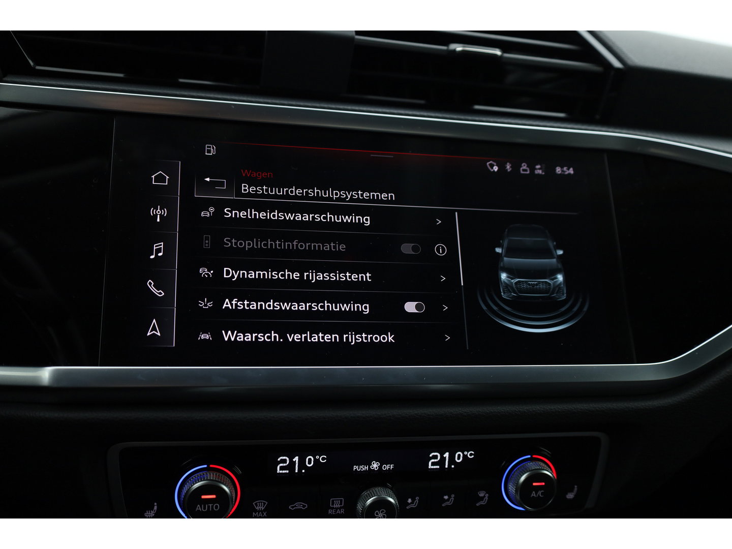 Audi Q3 Sportback 45 TFSI e S Line | Elek. Trekhaak | Camera | 20'' | Adapt. Cruise | NAV + CarPlay | Stoelverw. |
