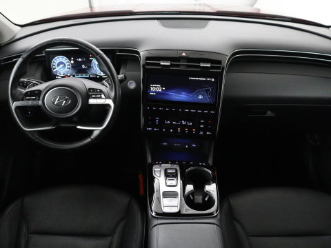 Hyundai Tucson 1.6 T-GDI PHEV Premium 4WD | SOH 96,9% | Memory | Leder | Stuur/stoel verwarming | Stoel ventilatie | Adaptive cruise | 360 camera | Park assist | Achterbank verwarming | Climate control
