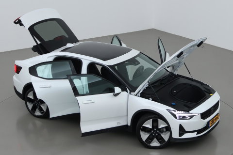 Polestar 2 Long Range Single Motor 78 kWh | Plus | Pilot | Panoramadak | Harman/Kardon | 360° Camera | Warmtepomp | BLIS | Stoel+Stuurverwarming | 20 Inch