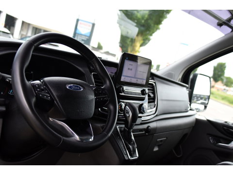 Ford Transit Custom 320 2.0 TDCI L2H1 Active DC Black Edition Adaptieve Cruise, Camera, Carplay, 170pk, Automaat, Leder, Sensoren, 2 x Schuifdeur, LED, Uniek!