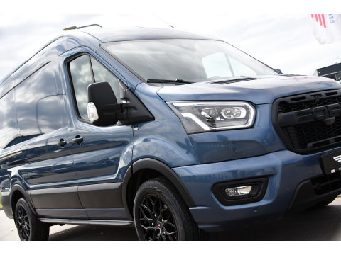 Ford Transit 350 2.0 TDCI L2H2 PB Edition Camera, Cruise, Carplay, 170pk, Stoelverwarming, Automaat, 2 x schuifdeur, LED, Sensoren, Multimedia, Uniek!