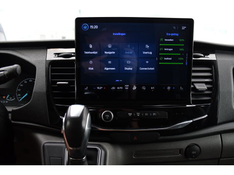 Ford Transit 350 2.0 TDCI L2H2 PB Edition Camera, Cruise, Carplay, 170pk, Stoelverwarming, Automaat, 2 x schuifdeur, LED, Sensoren, Multimedia, Uniek!