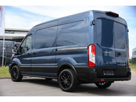 Ford Transit 350 2.0 TDCI L2H2 PB Edition Camera, Cruise, Carplay, 170pk, Stoelverwarming, Automaat, 2 x schuifdeur, LED, Sensoren, Multimedia, Uniek!
