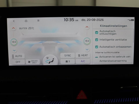 Kia EV6 GT-Line 77.4 kWh | SOH 95,1% | Panoramadak | Memory | Stuur/stoel verwarming | Stoel ventilatie| Meridian sound | Adaptive cruise | Head-up | Carplay | Sfeerverlichting | 360 camera | Park assist