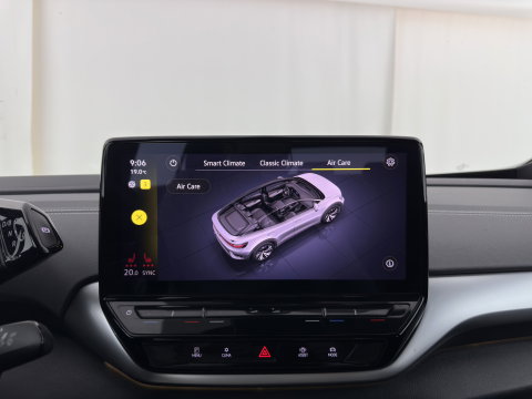 Volkswagen ID.5 Pro Business 77 kWh [3-Fase-11kW] {SoH-93%} (INCL.BTW) *HEAD-UP | LEATHER-FABRIC | FULL-LED | ADAPTIE-CRUISE |  DIGI-COCKPIT | HEATED-COMFORTSEATS | KEYLESS | DAB+ | AMBIENT-LIGHT | NAVI-FULLMAP | CAMERA | TOWBAR | 19''ALU*