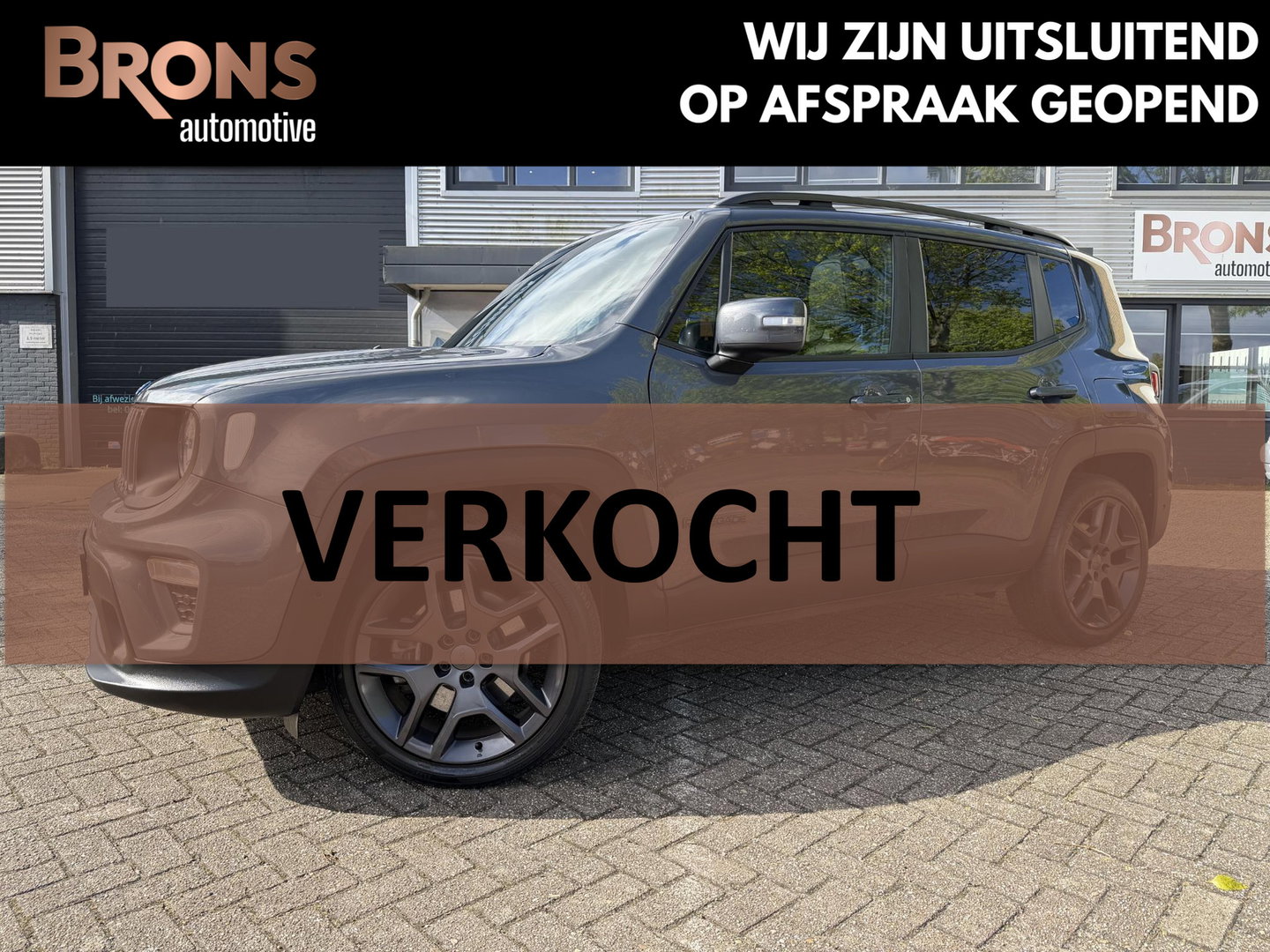 Jeep Renegade 4xe 240 Plug-in Hybrid Electric Limited Plug-in l Leder l trekhaak l keyless l Full Options
