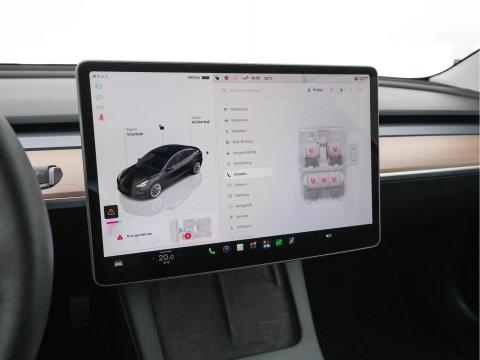 Tesla Model 3 Standard RWD Plus 60 kWh [3-Fase-11kW] {SoH-90%} (INCL-BTW) Aut. *PANO | AUTOPILOT | LEATHER | KEYLESS | FULL-LED | MEMORY-PACK | TOPVIEW | DAB | CARPLAY | DIGI-COCKPIT | LANE-ASSIST | HEATED- COMFORTSEATS | 19"ALU*