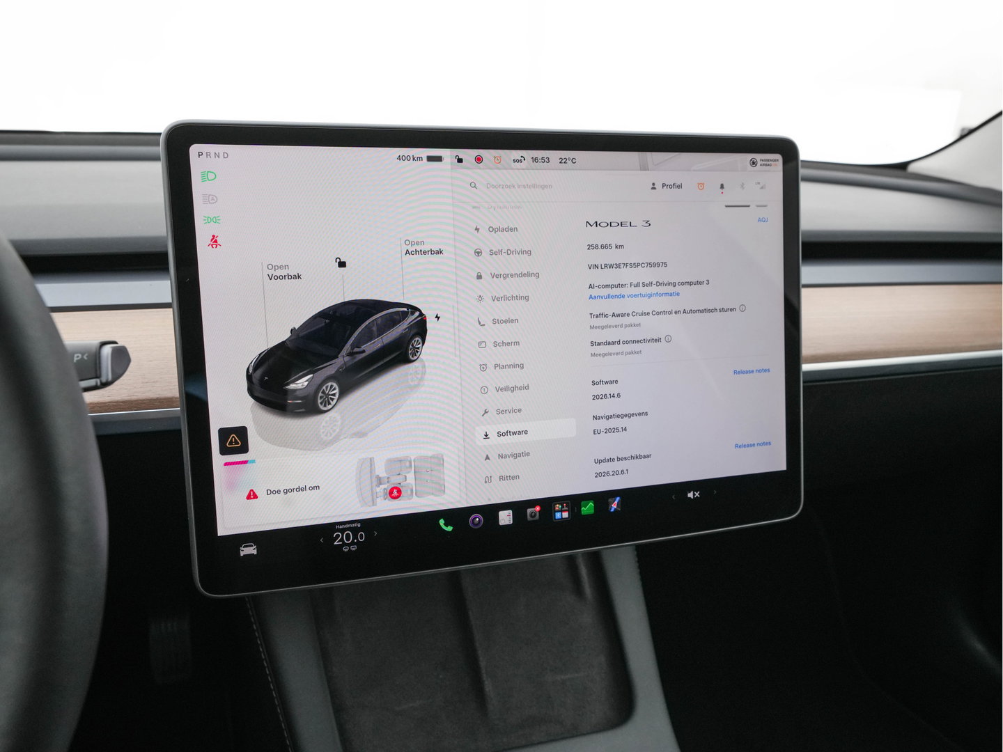 Tesla Model 3 Standard RWD Plus 60 kWh [3-Fase-11kW] {SoH-90%} (INCL-BTW) Aut. *PANO | AUTOPILOT | LEATHER | KEYLESS | FULL-LED | MEMORY-PACK | TOPVIEW | DAB | CARPLAY | DIGI-COCKPIT | LANE-ASSIST | HEATED- COMFORTSEATS | 19"ALU*