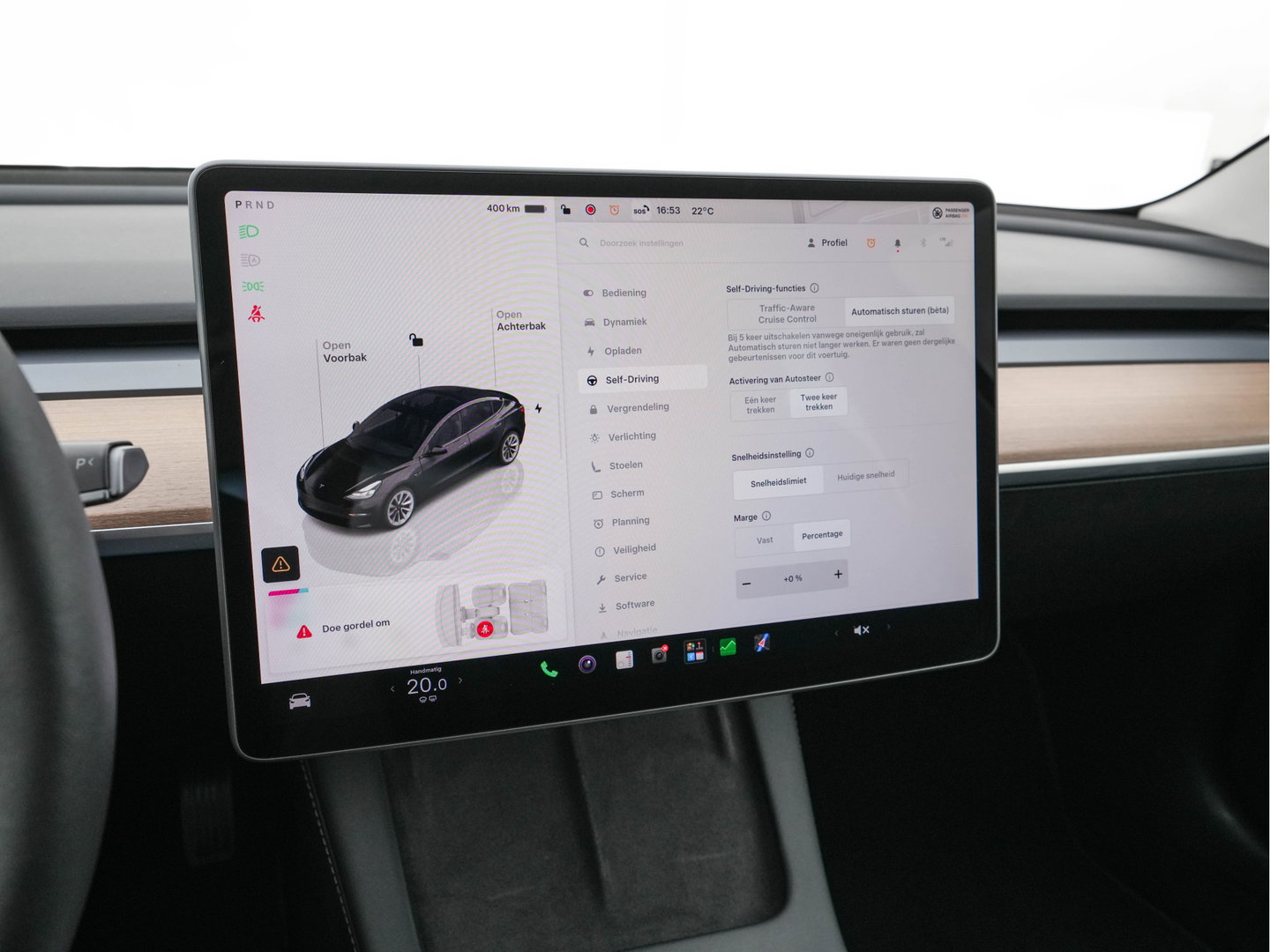 Tesla Model 3 Standard RWD Plus 60 kWh [3-Fase-11kW] {SoH-90%} (INCL-BTW) Aut. *PANO | AUTOPILOT | LEATHER | KEYLESS | FULL-LED | MEMORY-PACK | TOPVIEW | DAB | CARPLAY | DIGI-COCKPIT | LANE-ASSIST | HEATED- COMFORTSEATS | 19"ALU*