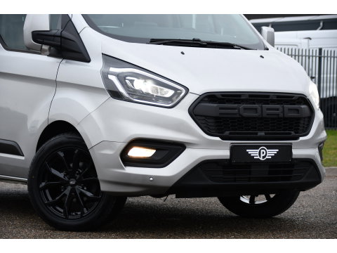 Ford Transit Custom 300 2.0 TDCI L2H1 Raptor Edition Camera, Cruise, Caprlay, Automaat, PDC, Multimedia, Stoelverwarming, Standkachel, Uniek!