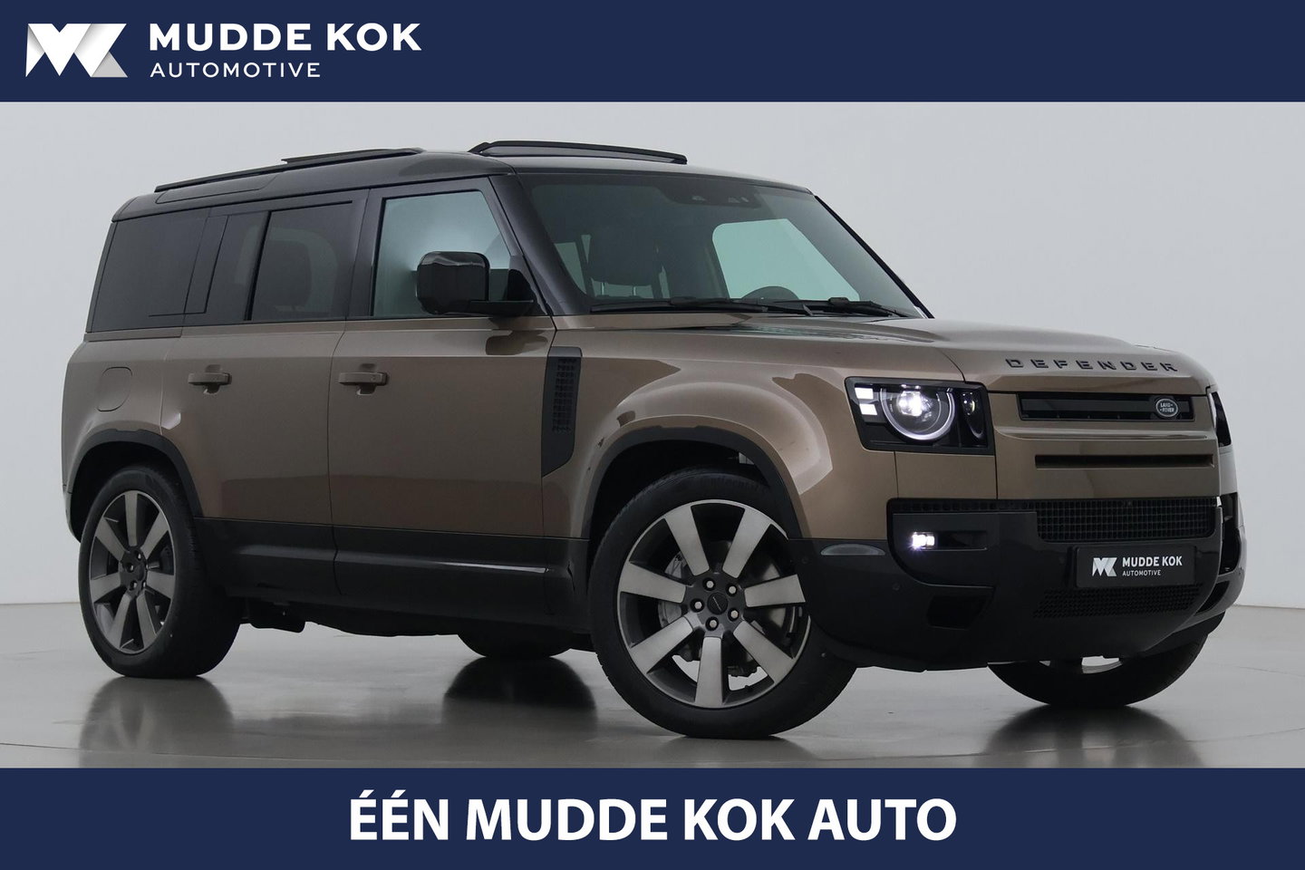 Land Rover Defender 110 P300e X-Dynamic HSE | Luchtvering | Trekhaak | Stoelventilatie | Panoramadak | 360° Camera | Koelkast | 22 Inch