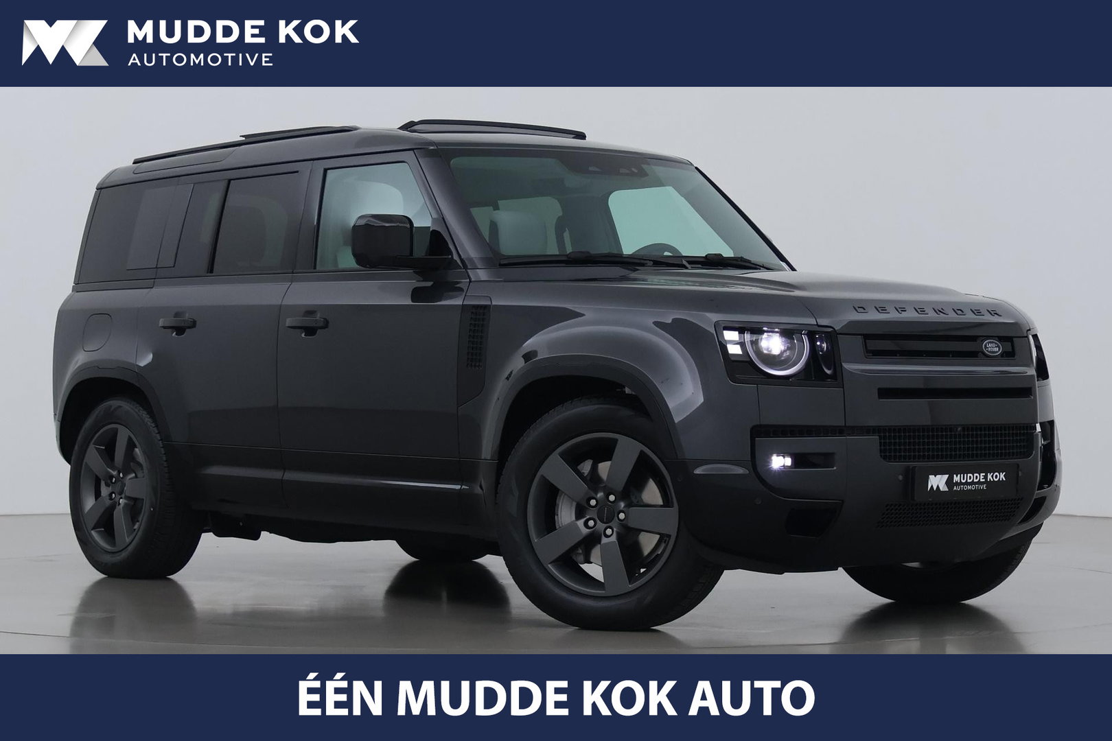 Land Rover Defender 110 P300e X-Dynamic HSE | Luchtvering | Stoelventilatie | Trekhaak | 360° Camera | Meridian | Stoel+Stuurverwarming | ACC