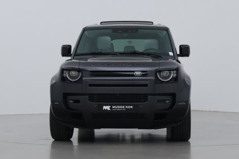 Land Rover Defender 110 P300e X-Dynamic HSE | Luchtvering | Stoelventilatie | Trekhaak | 360° Camera | Meridian | Stoel+Stuurverwarming | ACC