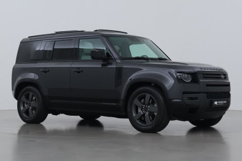 Land Rover Defender 110 P300e X-Dynamic HSE | Luchtvering | Stoelventilatie | Trekhaak | 360° Camera | Meridian | Stoel+Stuurverwarming | ACC