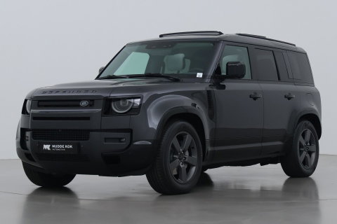 Land Rover Defender 110 P300e X-Dynamic HSE | Luchtvering | Stoelventilatie | Trekhaak | 360° Camera | Meridian | Stoel+Stuurverwarming | ACC
