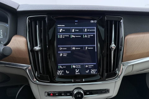 Volvo S90 T8 AWD Inscription | ACC | Schuifdak | Trekhaak | BLIS | Standkachel | Camera | Stoel+Stuurverwarming | 19 Inch