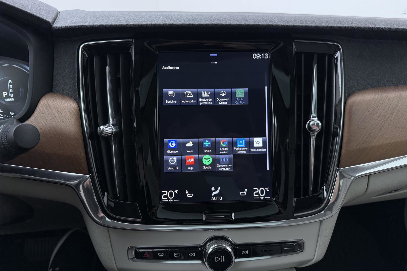 Volvo S90 T8 AWD Inscription | ACC | Schuifdak | Trekhaak | BLIS | Standkachel | Camera | Stoel+Stuurverwarming | 19 Inch